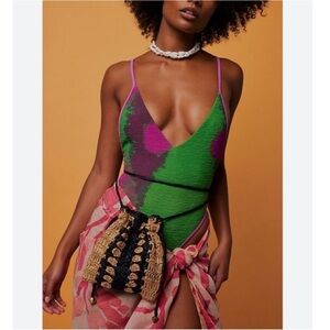 FP x House of Aama Amber Printed One Piece Free-est Ombré
